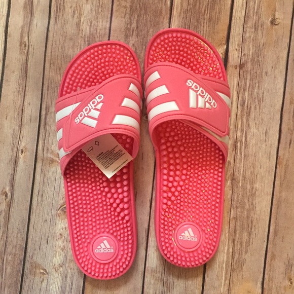 adidas adissage pink